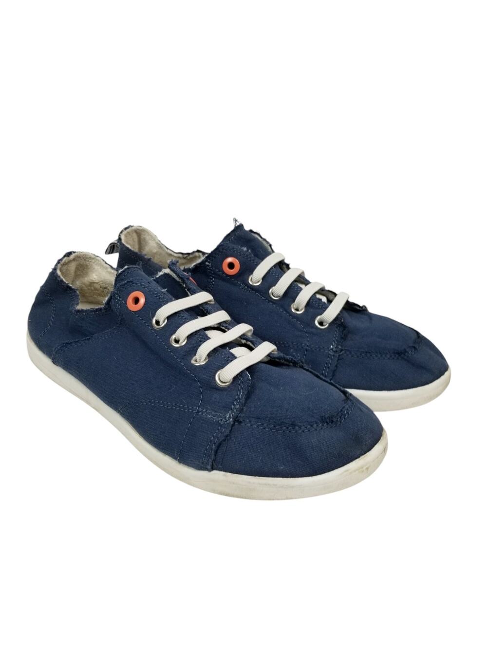 Vionic Beach Pismo Blue Slip On Canvas Sneakers Womens Size 10